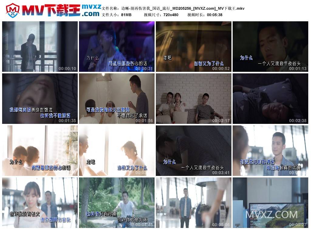 边晰-别再伤害我_国语_流行_MD205256